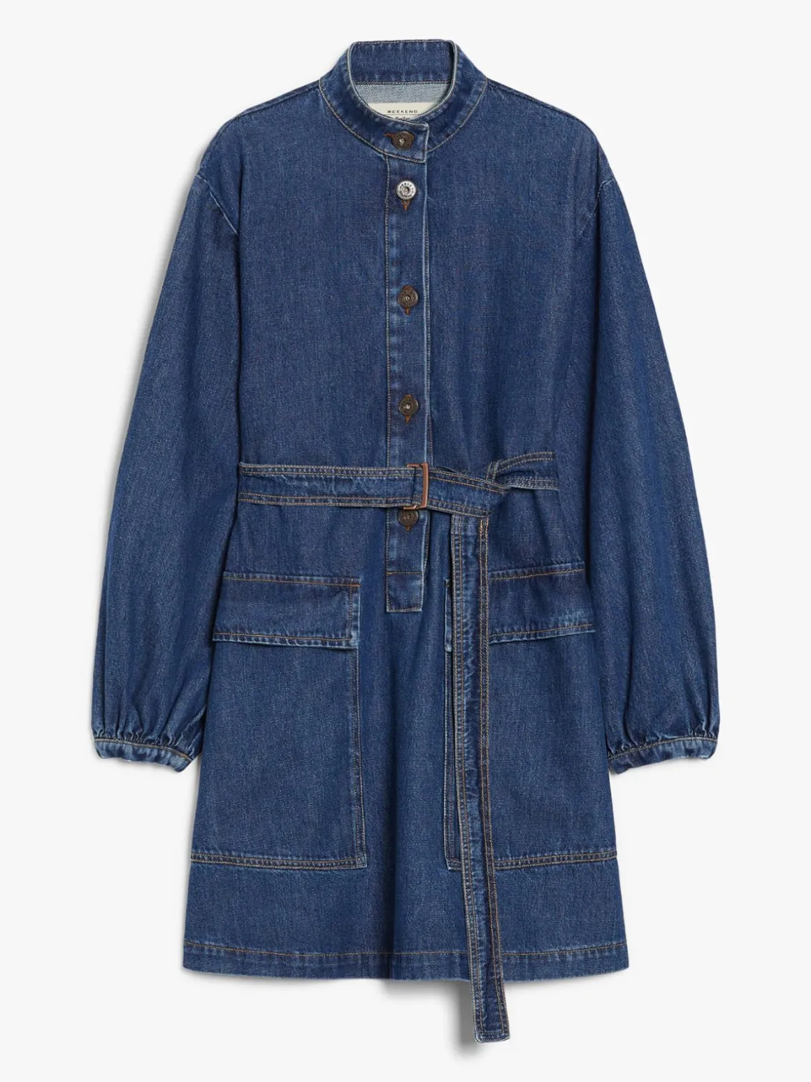 abito_in_denim_con_cintura_3.webp Online Abito in denim con cintura Abiti