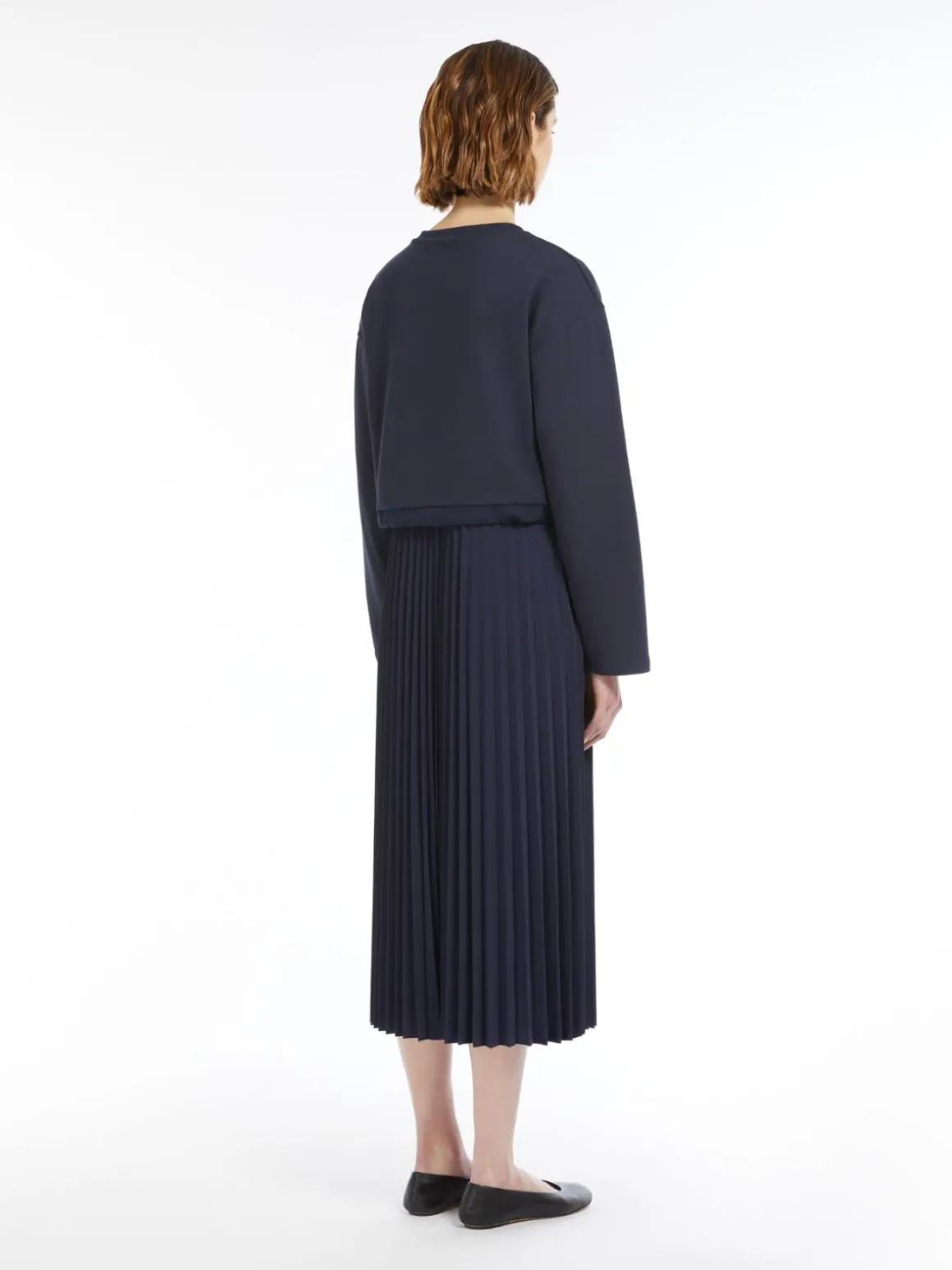 abito_in_jersey_crpe_pliss_2.webp Sale Abito in jersey crêpe plissè Abiti