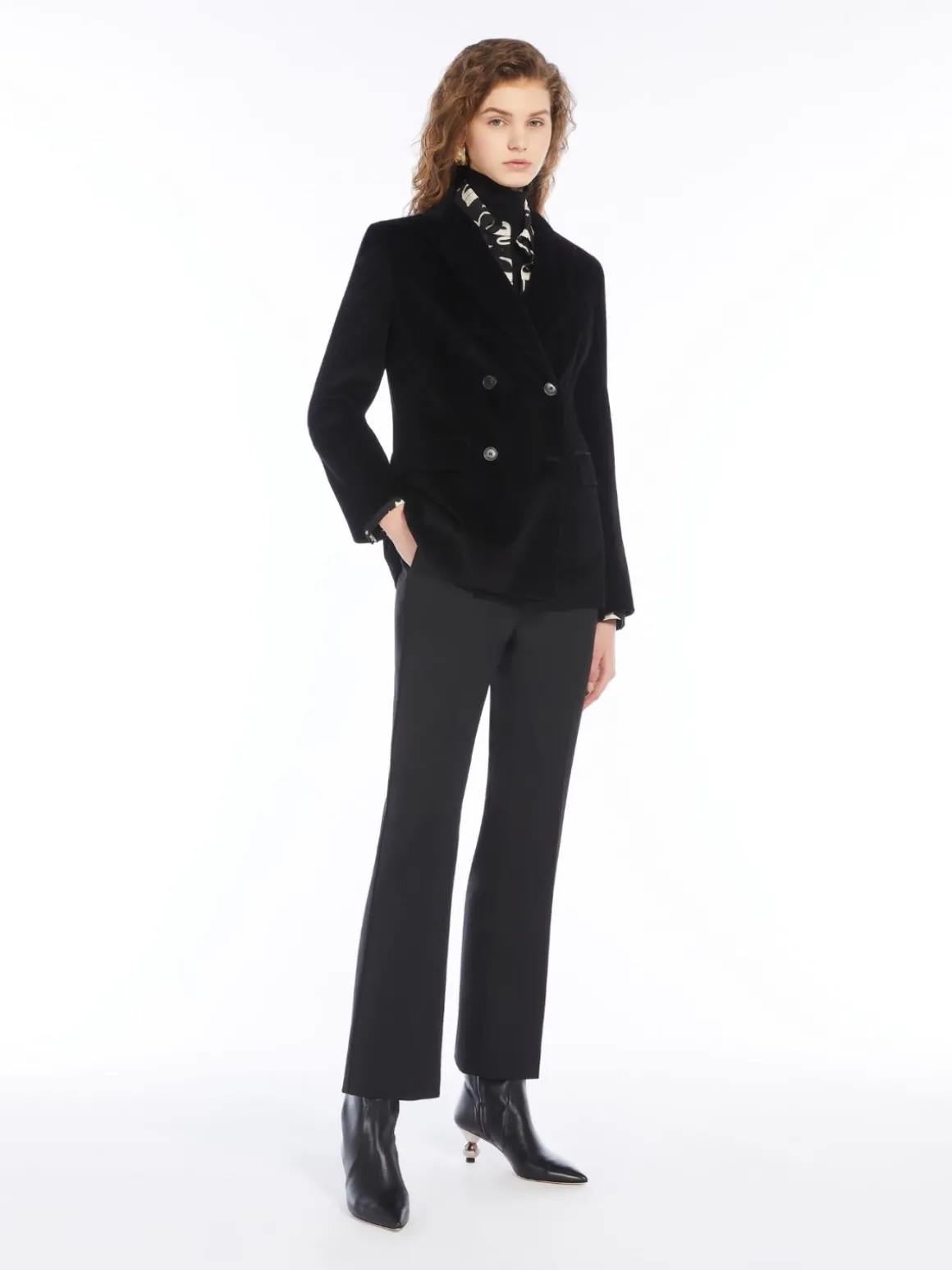 Flash Sale Blazer doppiopetto in velluto Completie Tailleur | Giacche Eblazer