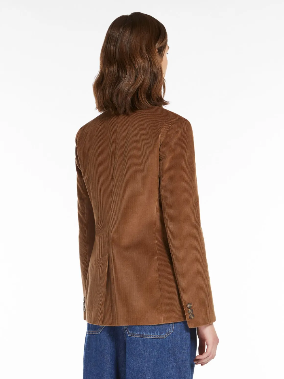 blazer_doppiopetto_in_velluto_2-3.webp Clearance Blazer doppiopetto in velluto Completie Tailleur | Giacche Eblazer