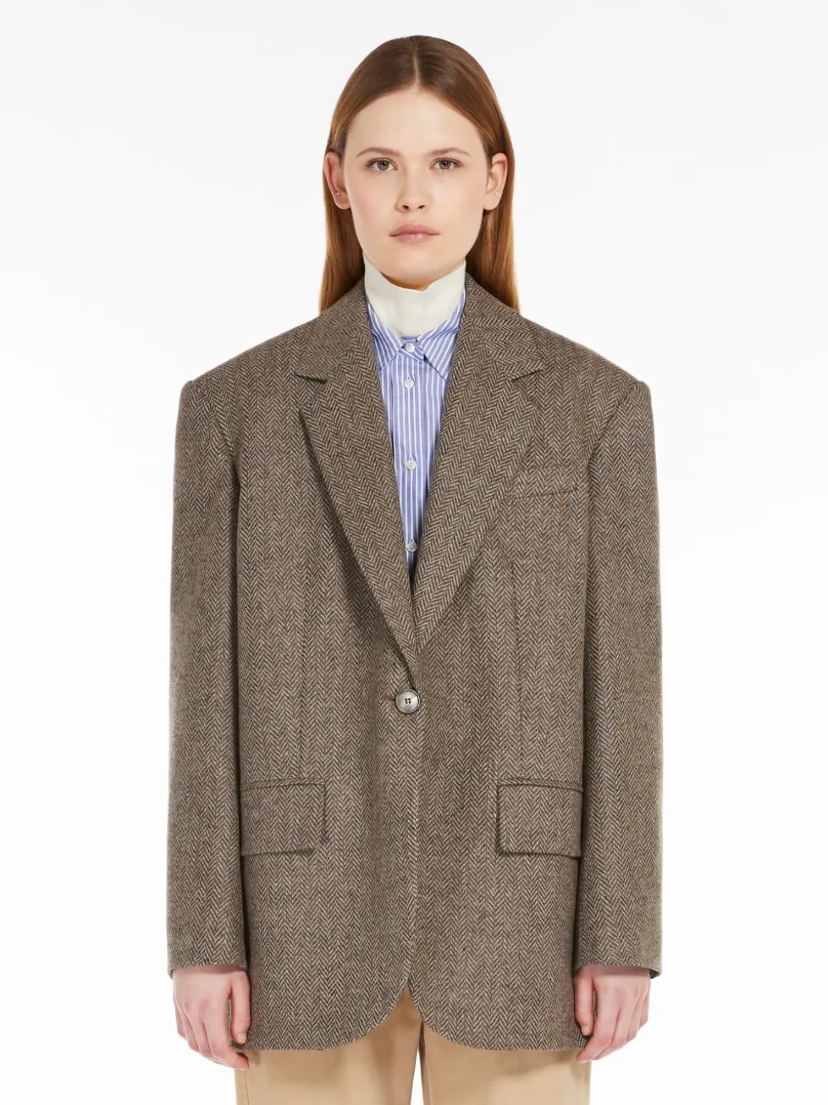 Best Blazer over in lana effetto shetland Giacche Eblazer