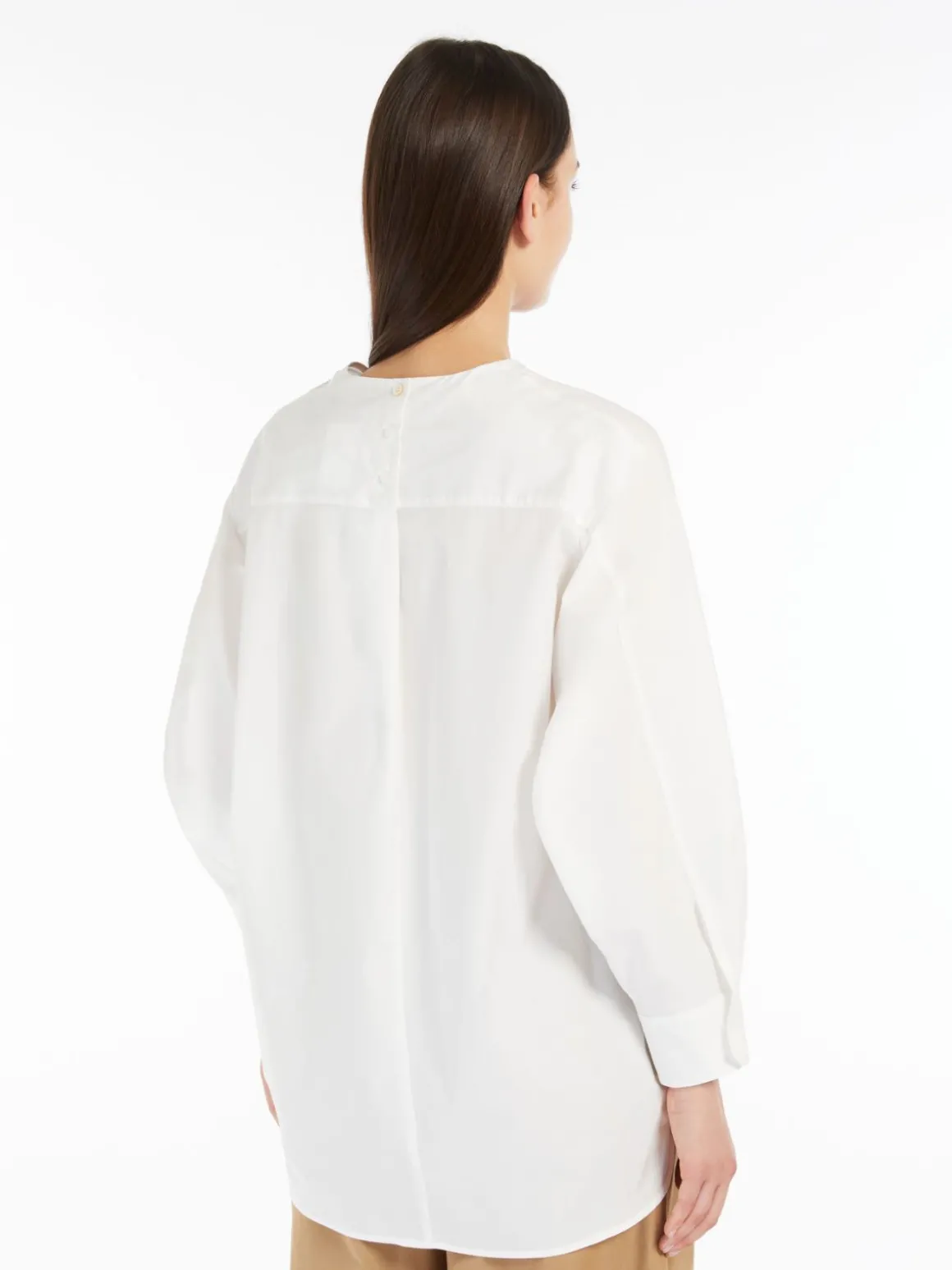 blusa_in_popeline_di_cotone_2-1.webp Outlet Blusa in popeline di cotone Camicie E Bluse