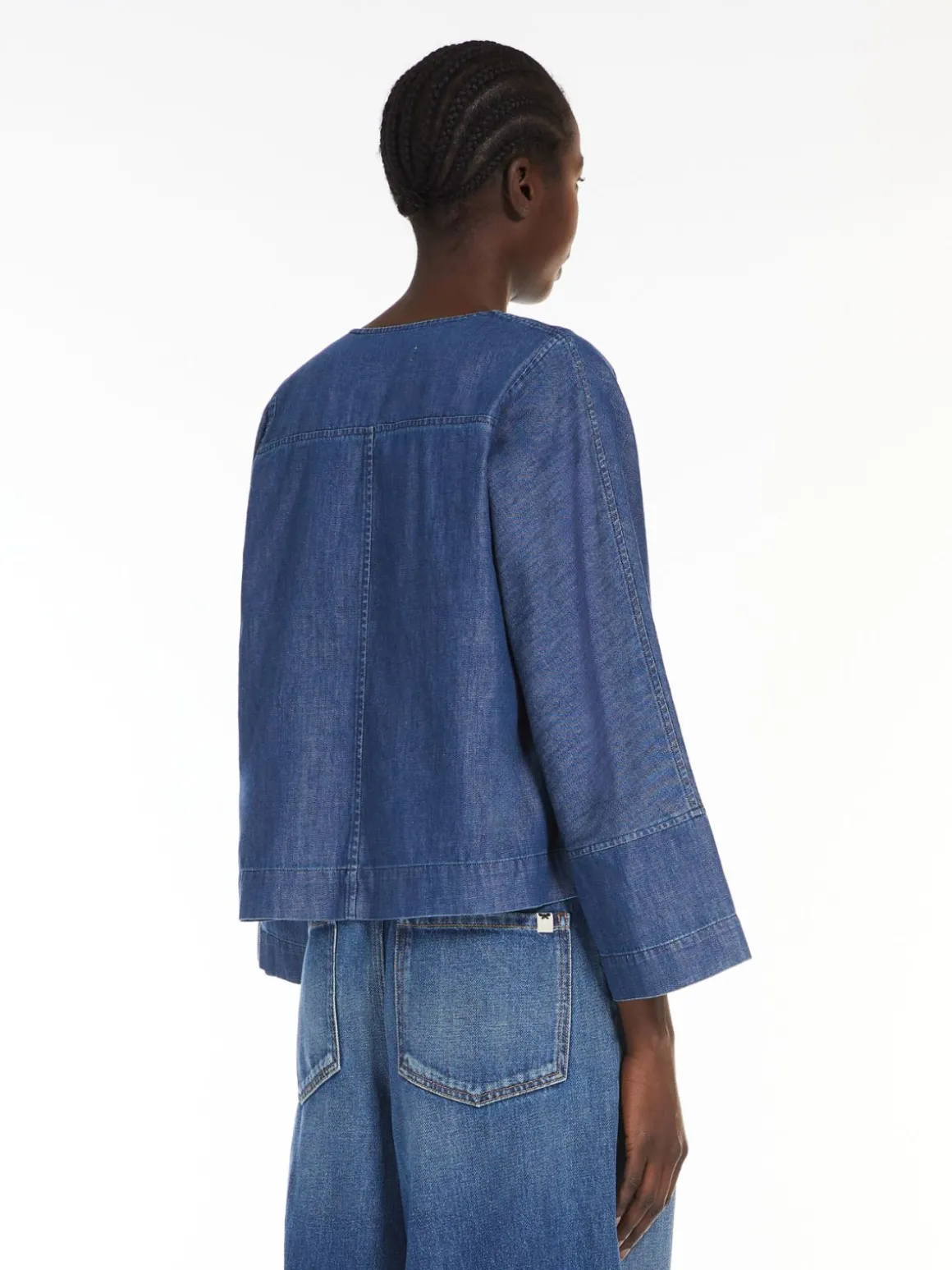 blusa_marinier_in_denim_2.webp Outlet sa marinier in denim Camicie E Bluse