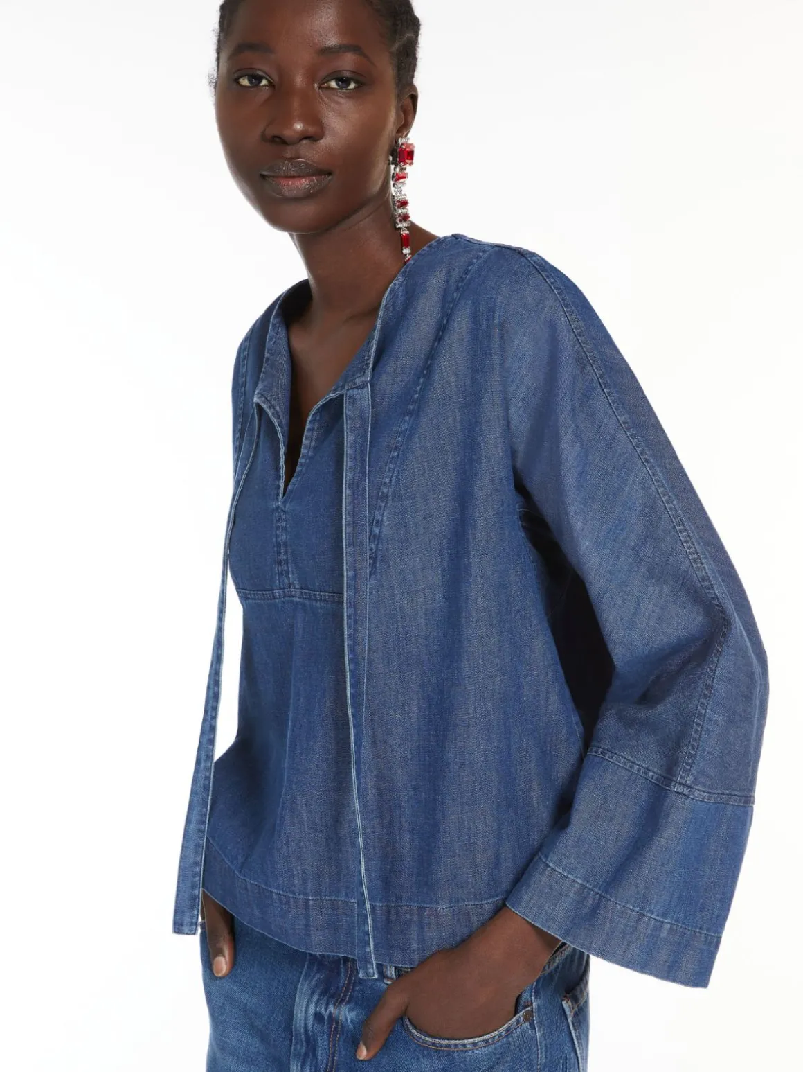 blusa_marinier_in_denim_3.webp Outlet sa marinier in denim Camicie E Bluse