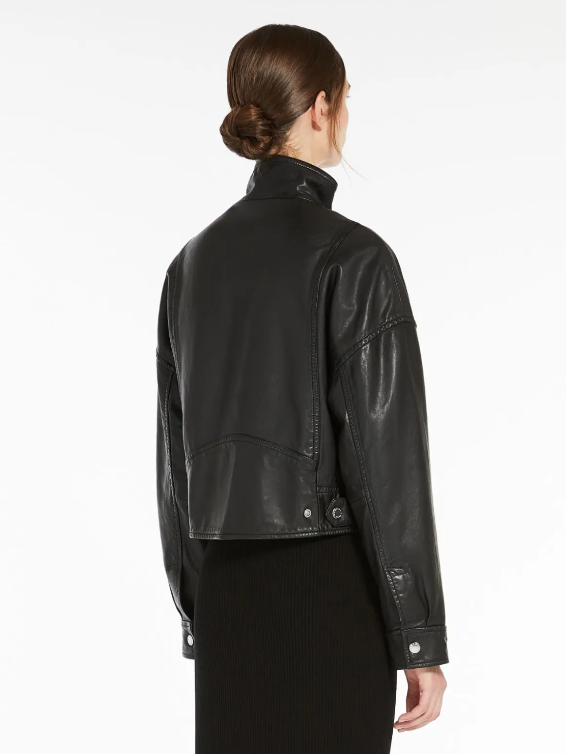 bomber_in_nappa_lavata_2.webp Online Bomber in nappa lavata Giacche Eblazer