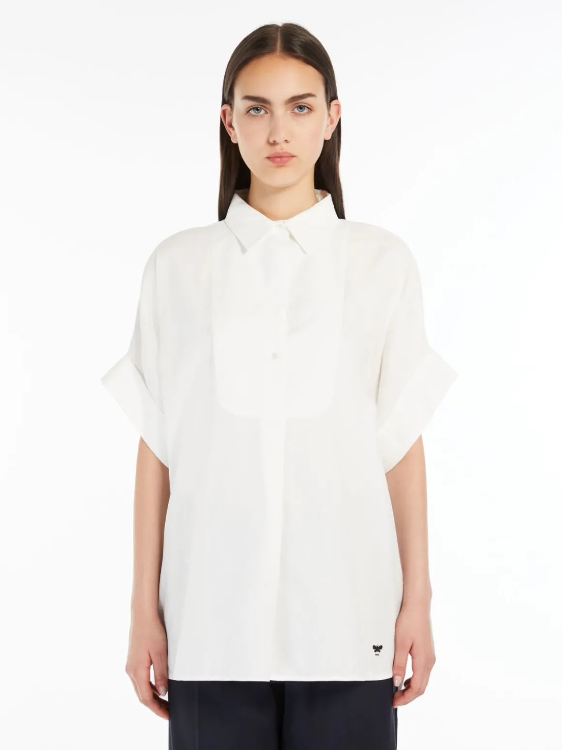 Cheap Camicia in popeline di cotone Camicie E Bluse