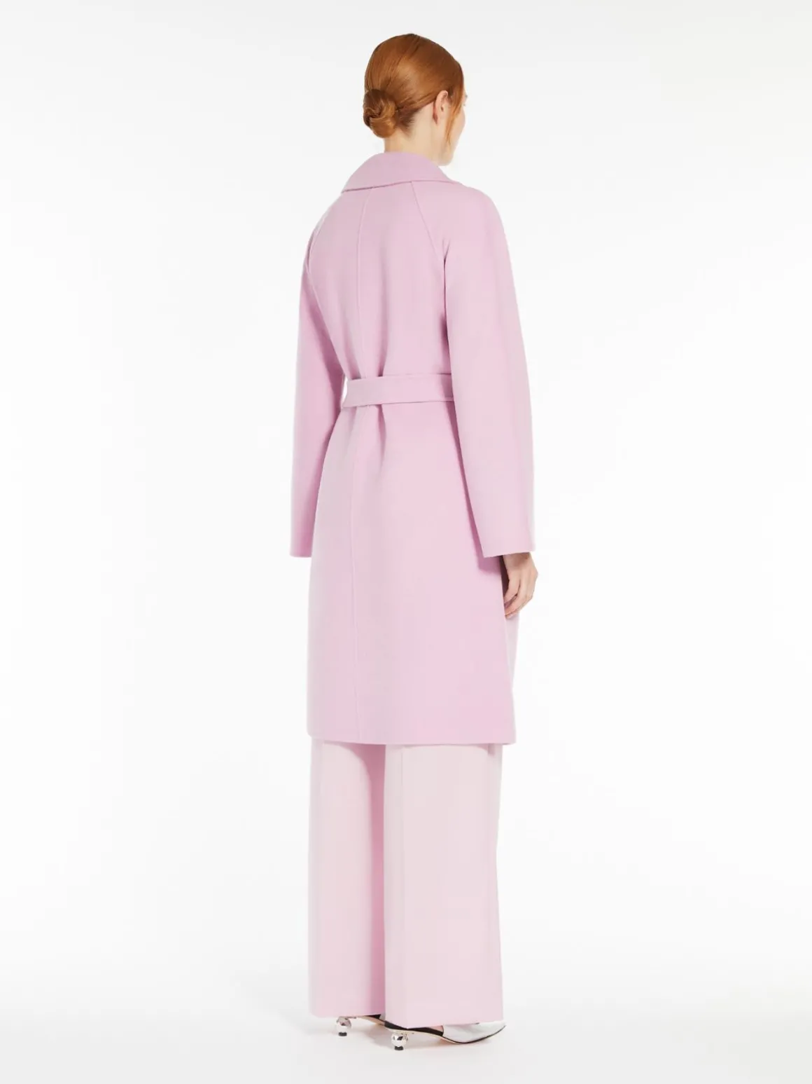 Sale Cappotto a vestaglia in double di misto lana Cappottietrench