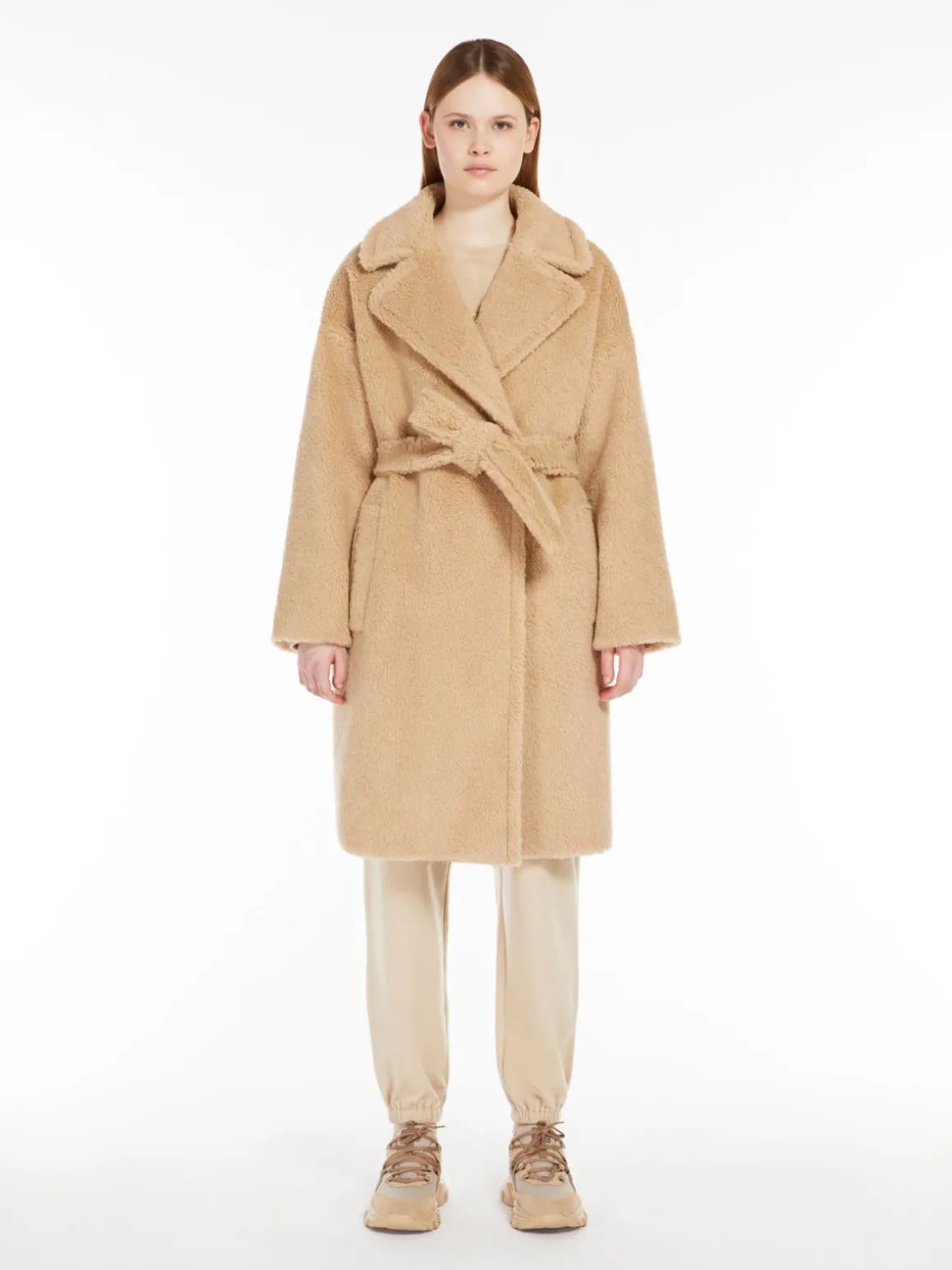 Cheap Cappotto a vestaglia in lana Cappottietrench
