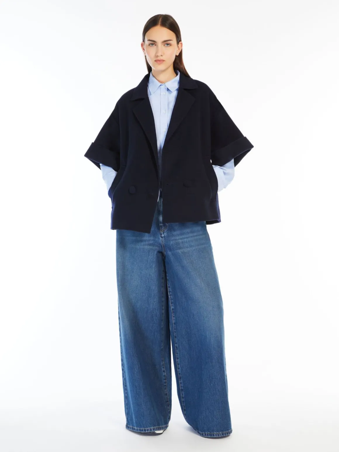 Online Cappotto corto in lana Cappottietrench