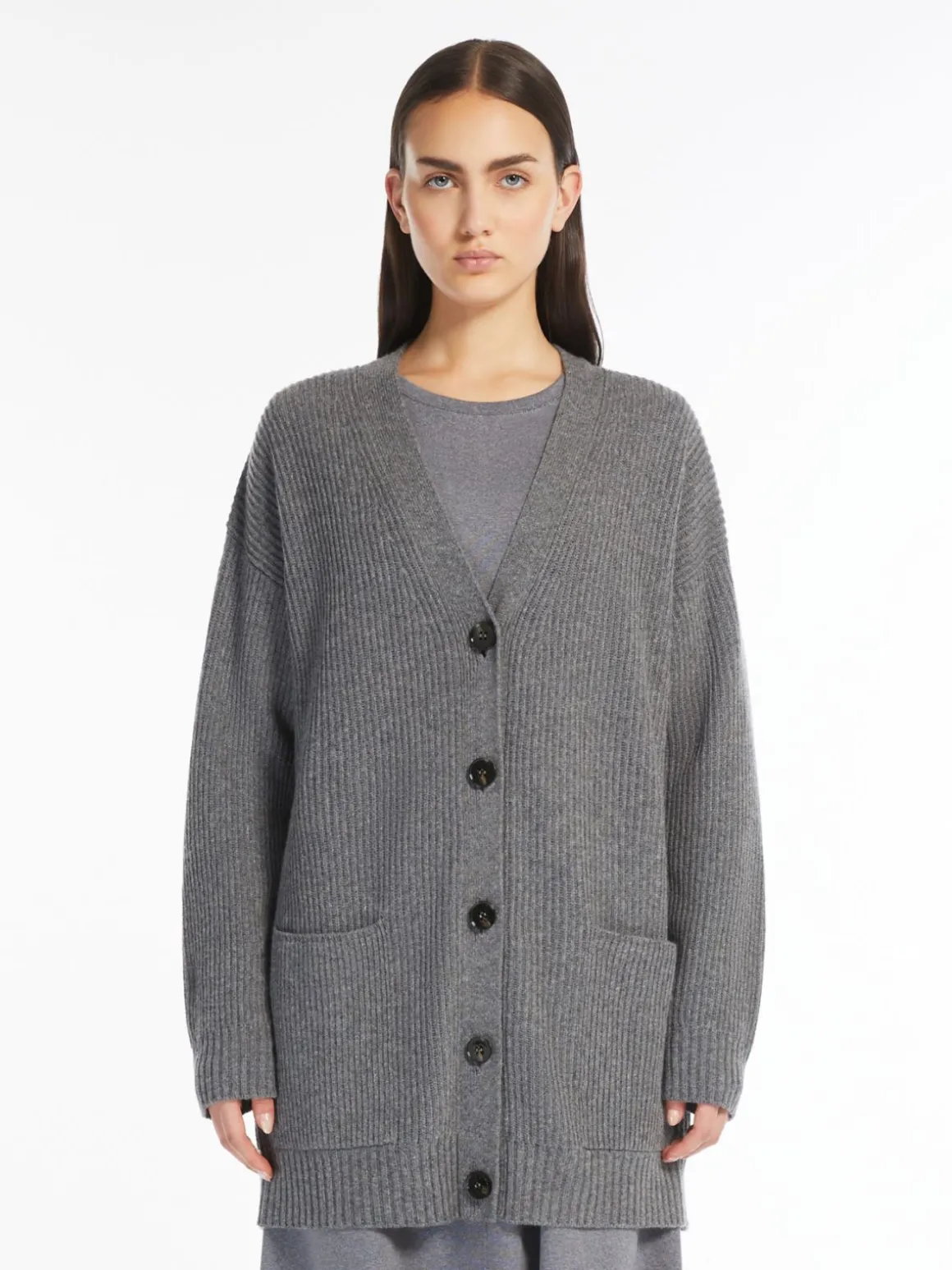 Discount Cardigan over in lana, viscosa e cachemire Maglie