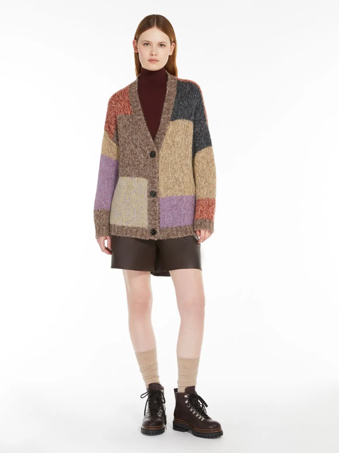 Discount Cardigan over in mohair chiné Maglie