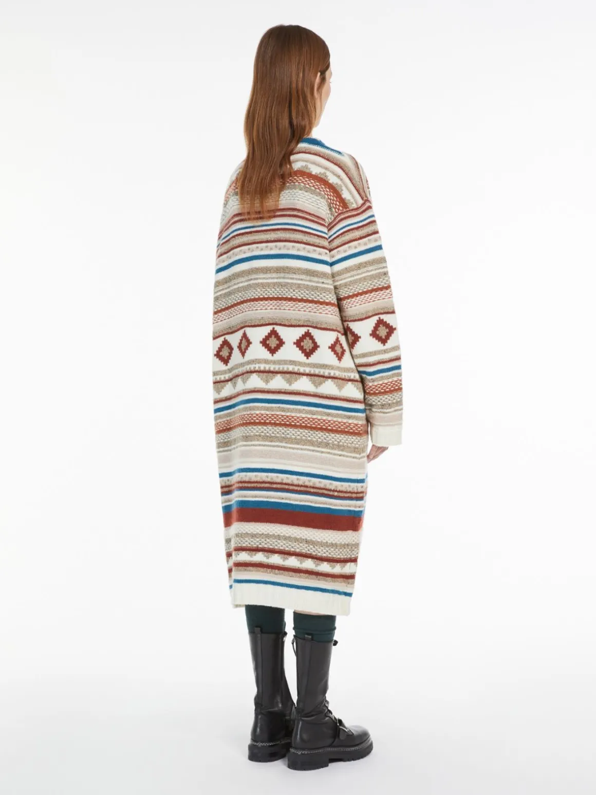 cardigan_oversize_in_maglia_jacquard_2.webp Outlet Cardigan oversize in maglia jacquard Maglie
