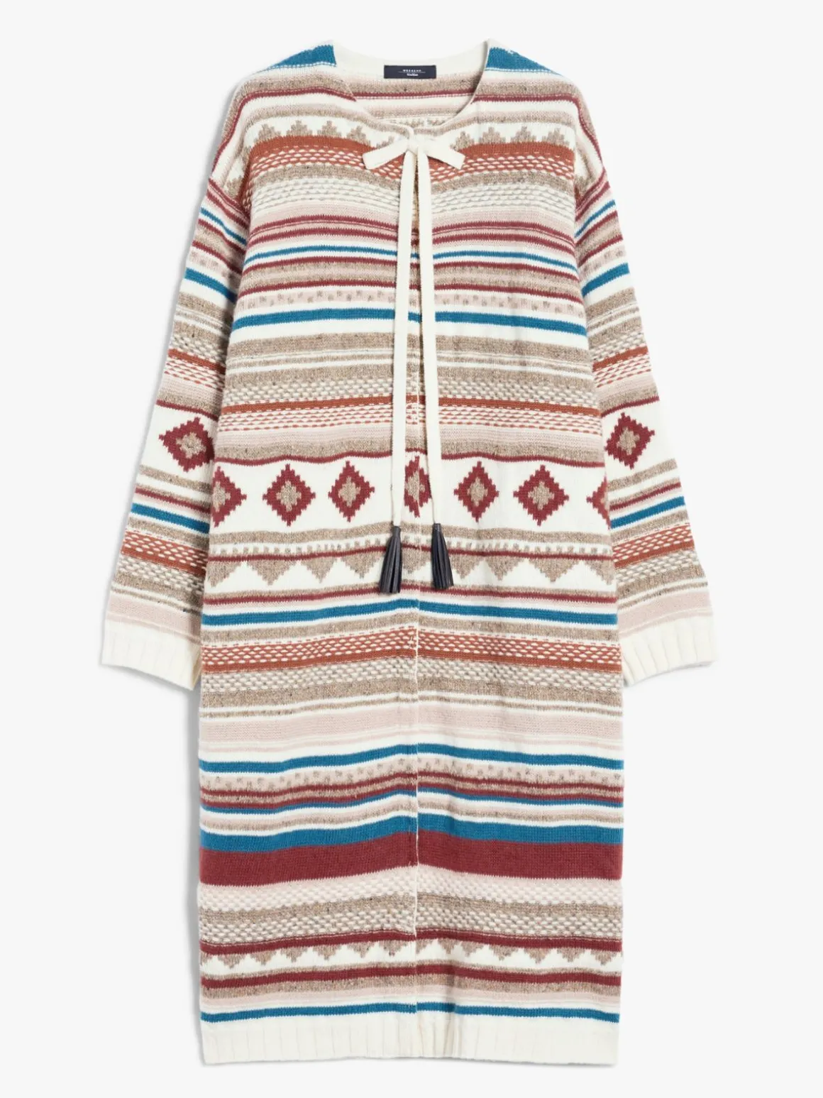 cardigan_oversize_in_maglia_jacquard_3.webp Outlet Cardigan oversize in maglia jacquard Maglie