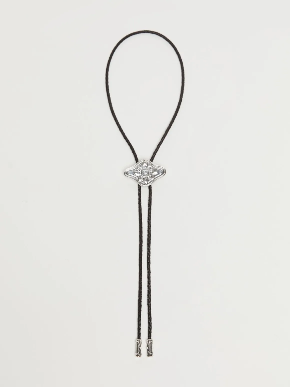 Sale Collana bolo in tessuto spalmato Bijoux