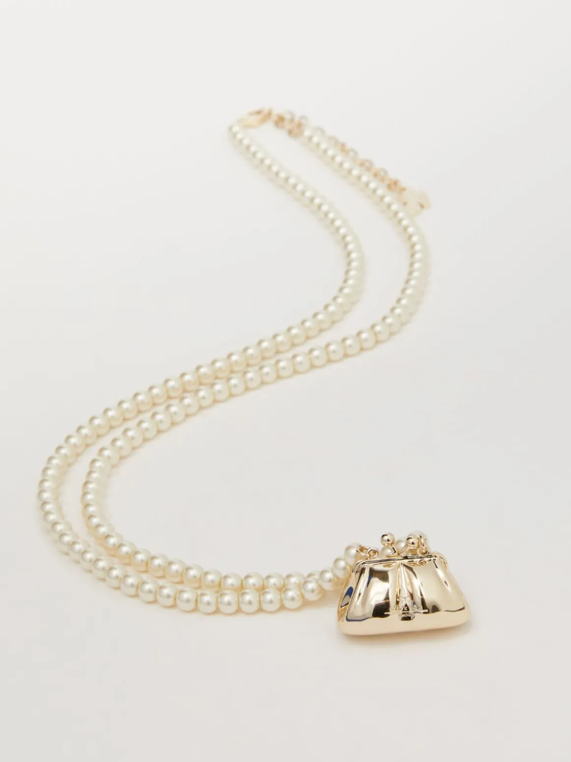 Cheap Collana di perle con charm Pasticcino Bijoux