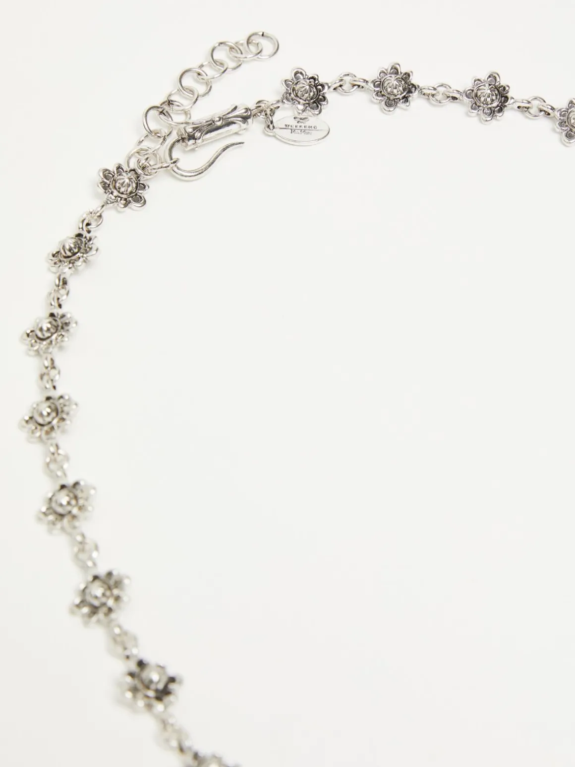 Fashion Collana lunga a fiori Bijoux