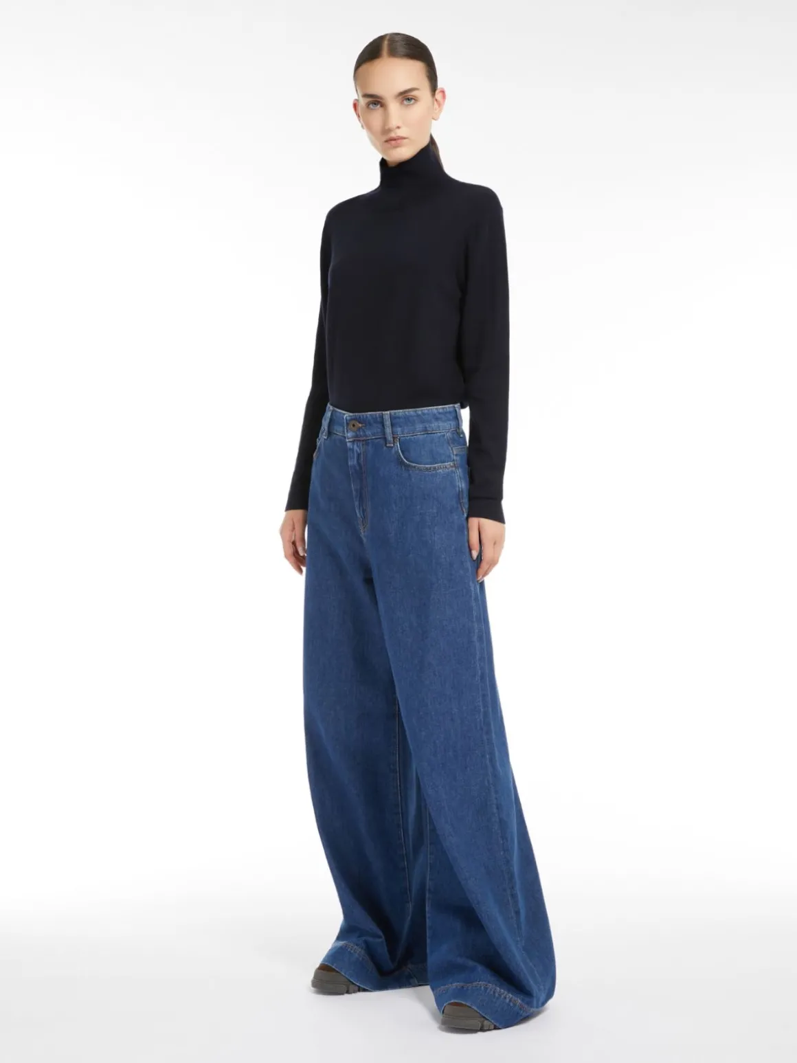 Discount Dolcevita in seta e lana Maglie