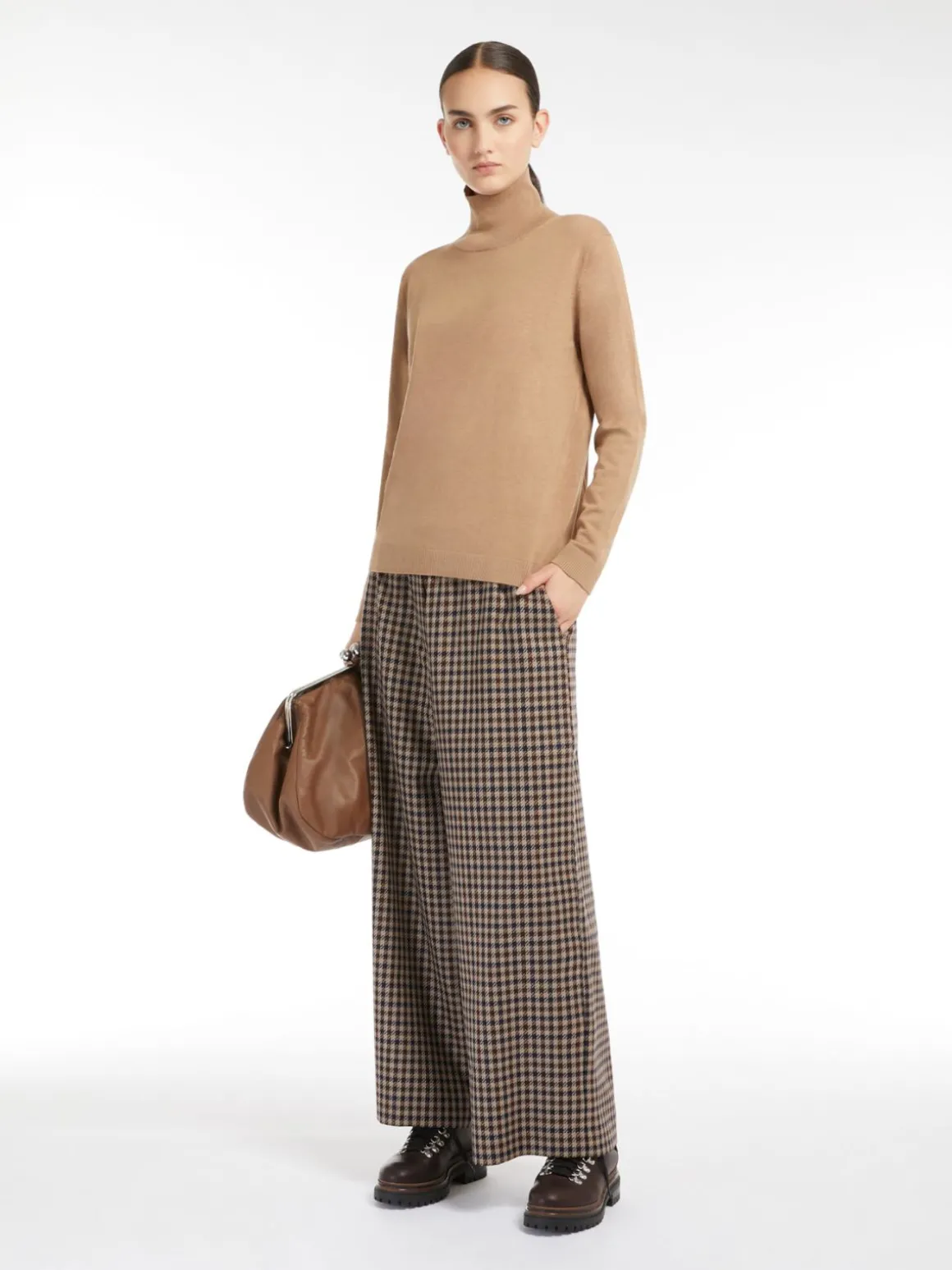 Clearance Dolcevita in seta e lana Completie Tailleur | Maglie