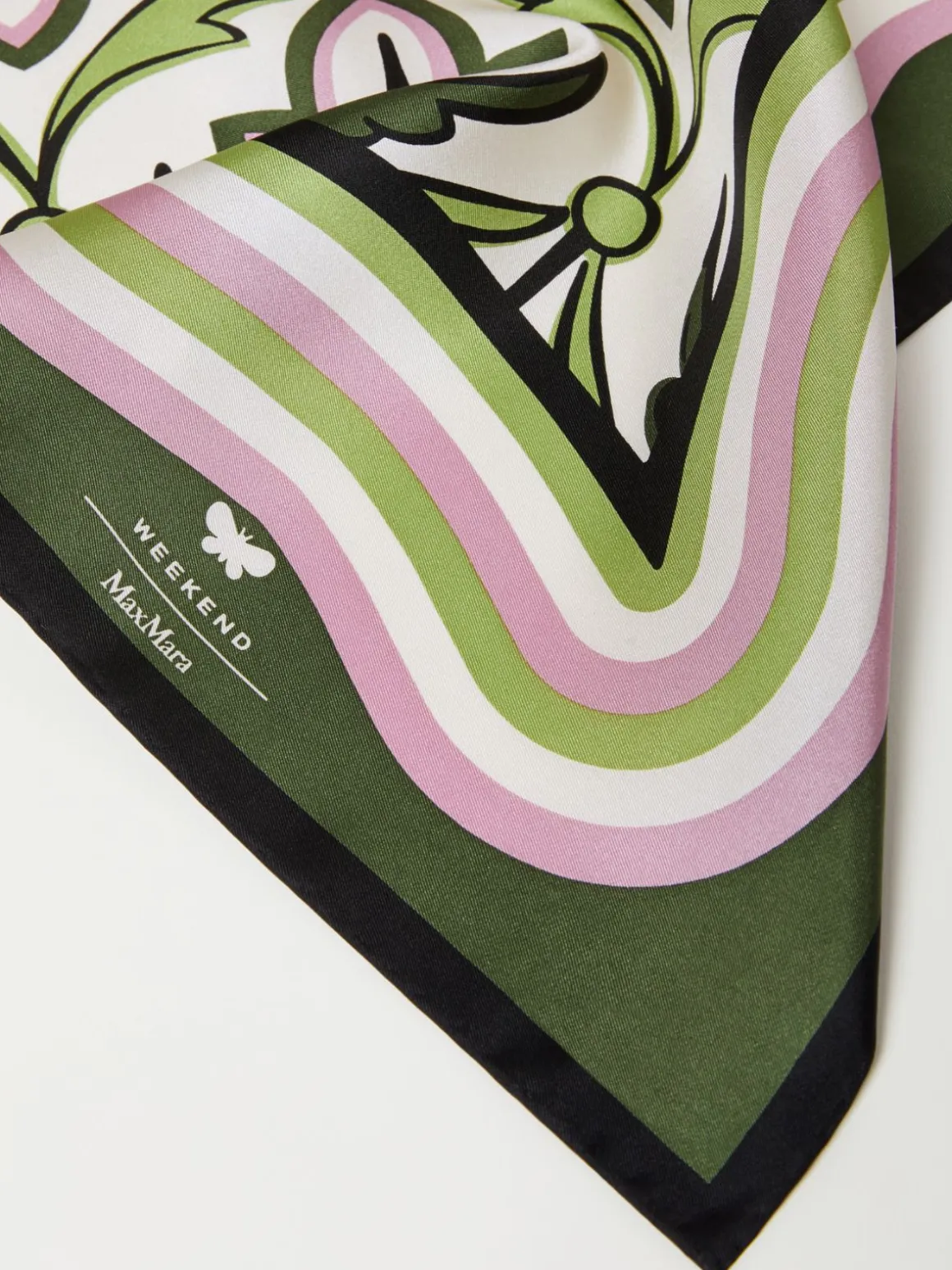 Shop Foulard in seta stampata Sciarpeefoulard