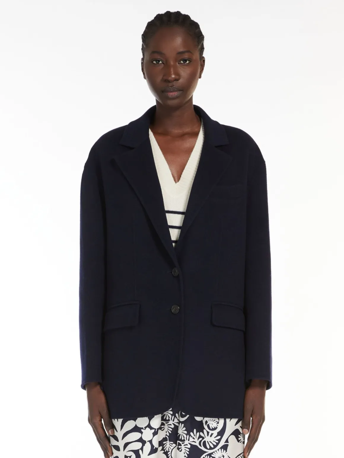 Best Sale Giacca monopetto in lana Cappottietrench