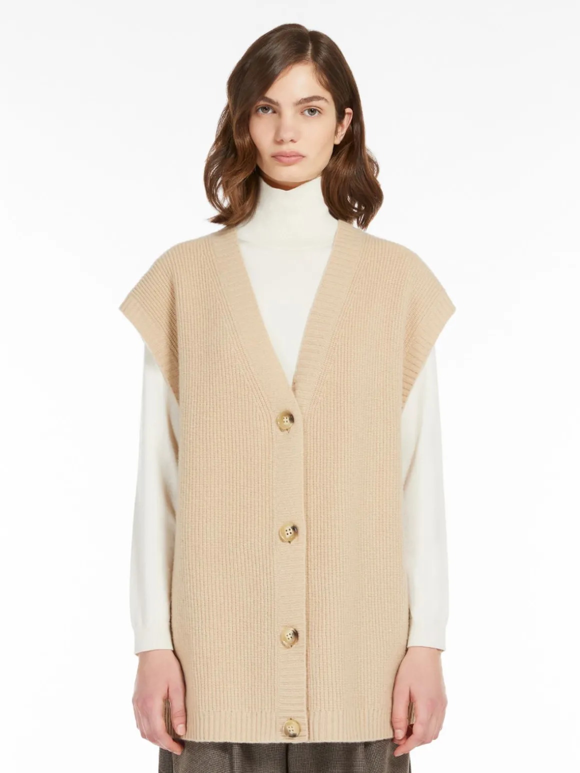 Store Gilet in maglia di lana Maglie | Gilet