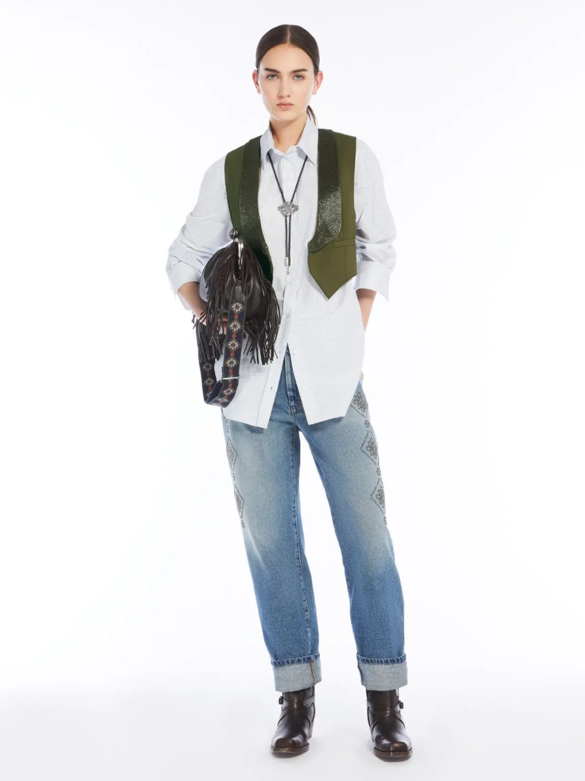 Hot Gilet in mista lana T-shirt E Top | Gilet