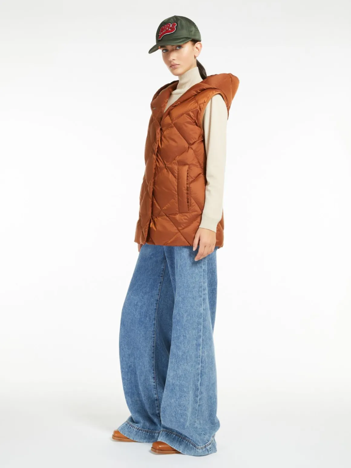 Flash Sale Gilet in tessuto tecnico trapuntato Gilet | Imbottiti E Parka