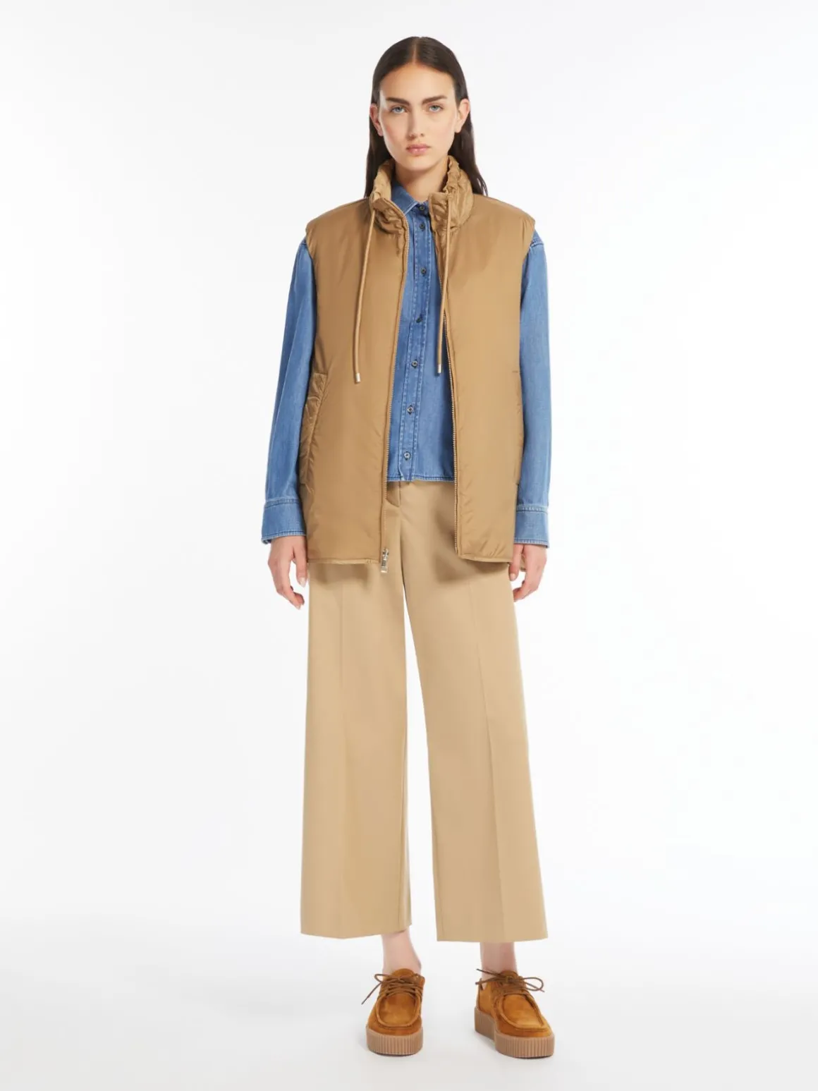 Flash Sale Gilet reversibile in tela antigoccia Gilet | Imbottiti E Parka