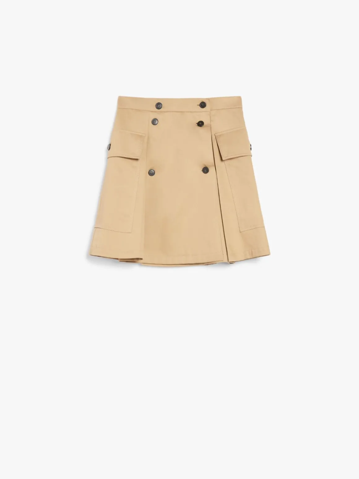 gonna_corta_in_gabardina_di_cotone_4.webp Shop Gonna corta in gabardina di cotone Gonne