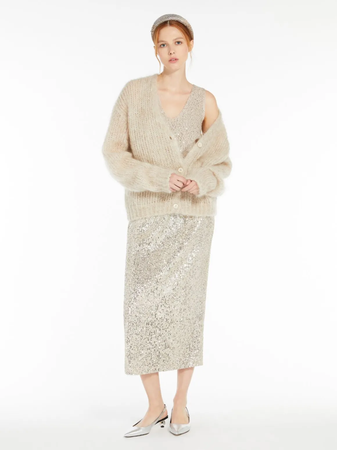 New Gonna in tulle ricamato Gonne