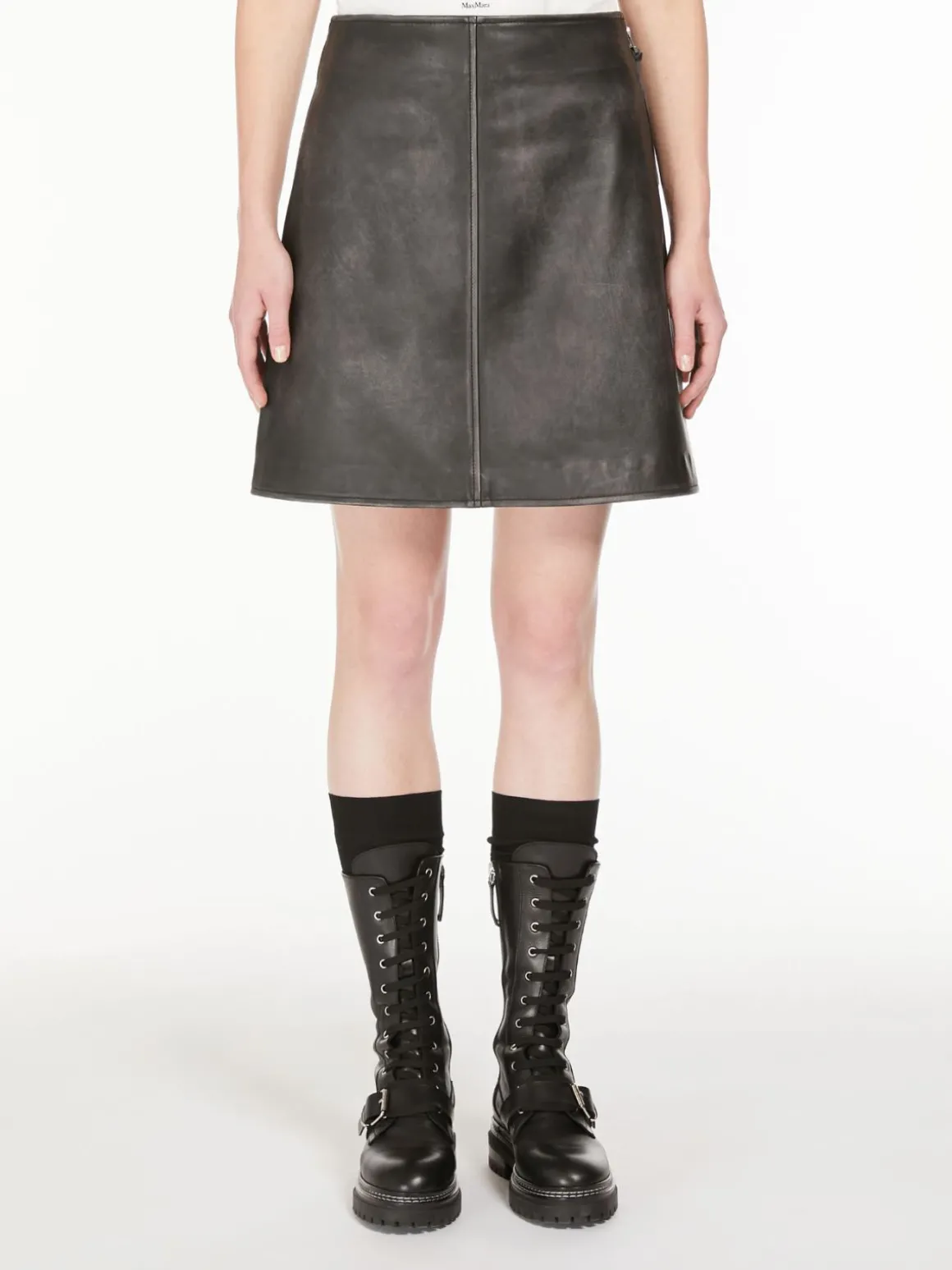 Sale Gonna mini in pelle Gonne