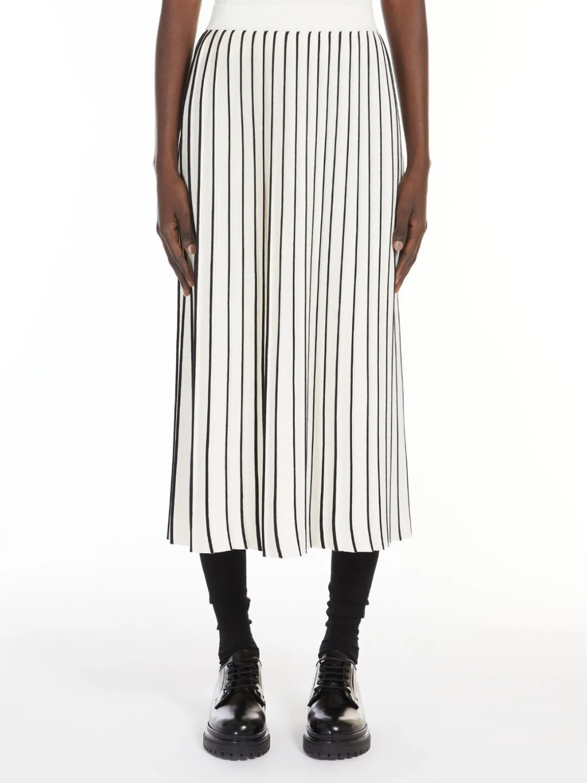 Store Gonna plissé in viscosa stretch Gonne