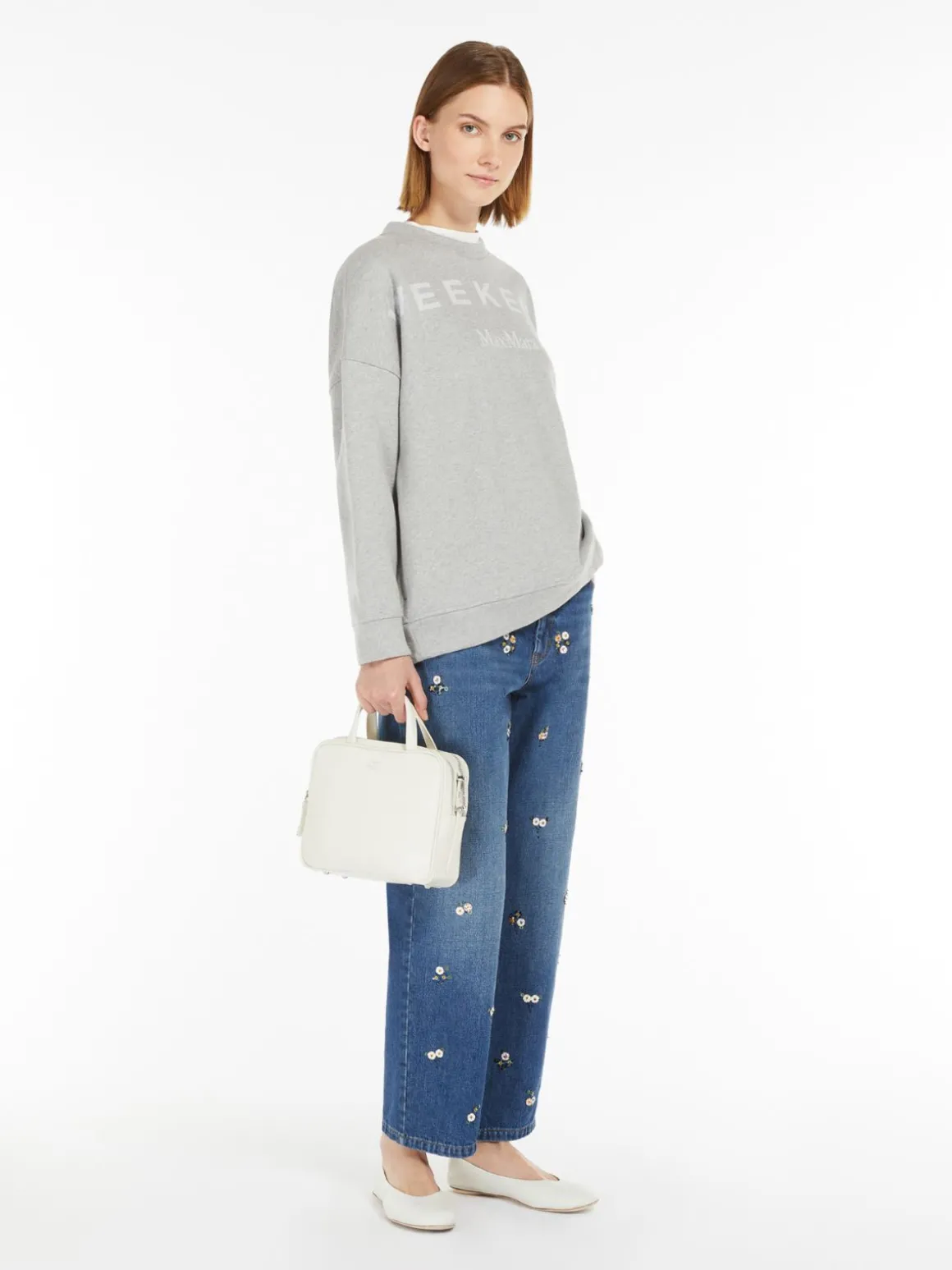 Store Jeans in denim con paillette Pantaloniejeans