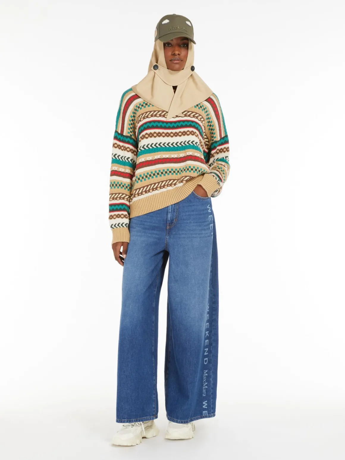Store Maglia cotone con disegno jacquard Maglie
