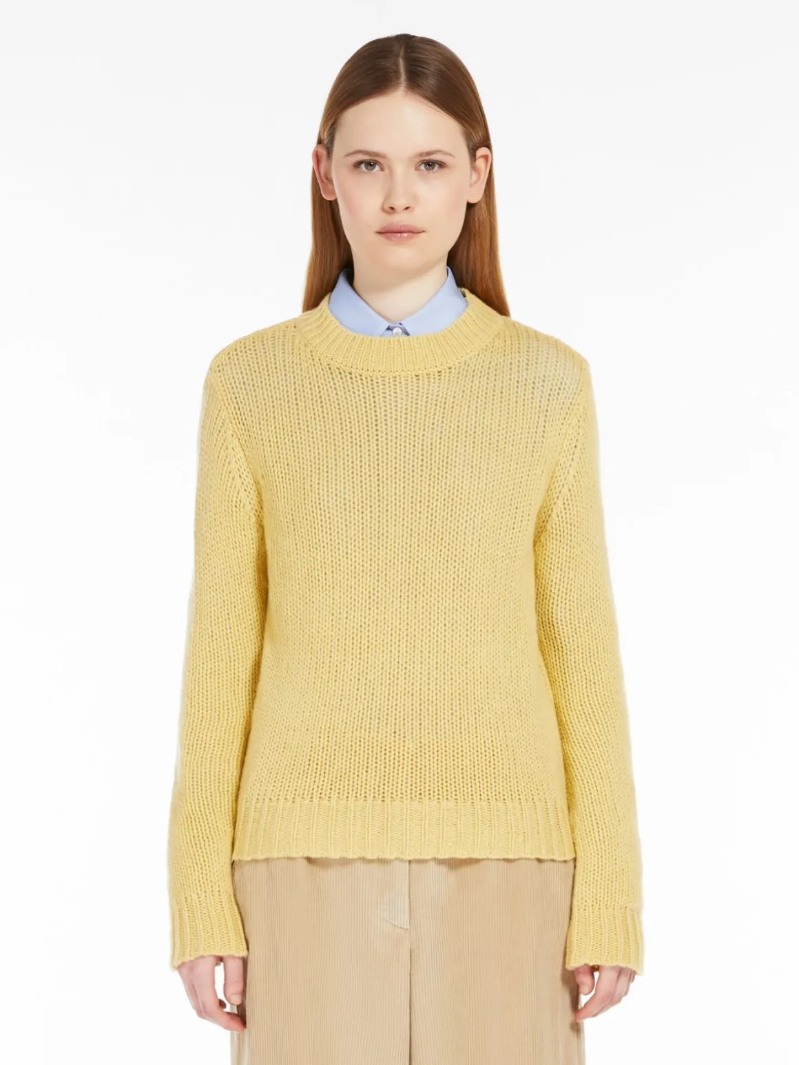 Sale Maglia girocollo in cachemire Maglie