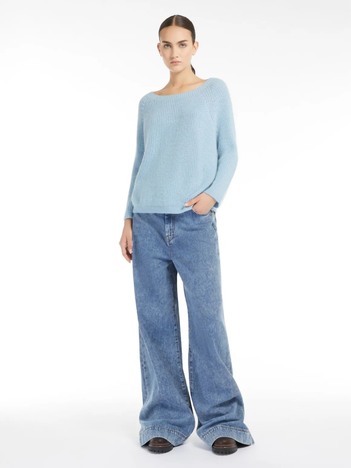 Discount Maglia in filato mohair Maglie