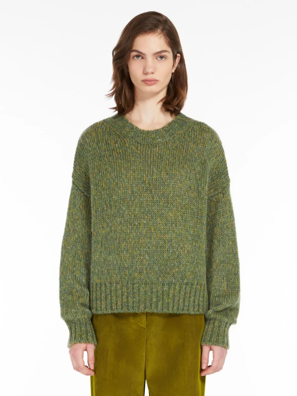 New Maglia in filato mohair chiné Maglie
