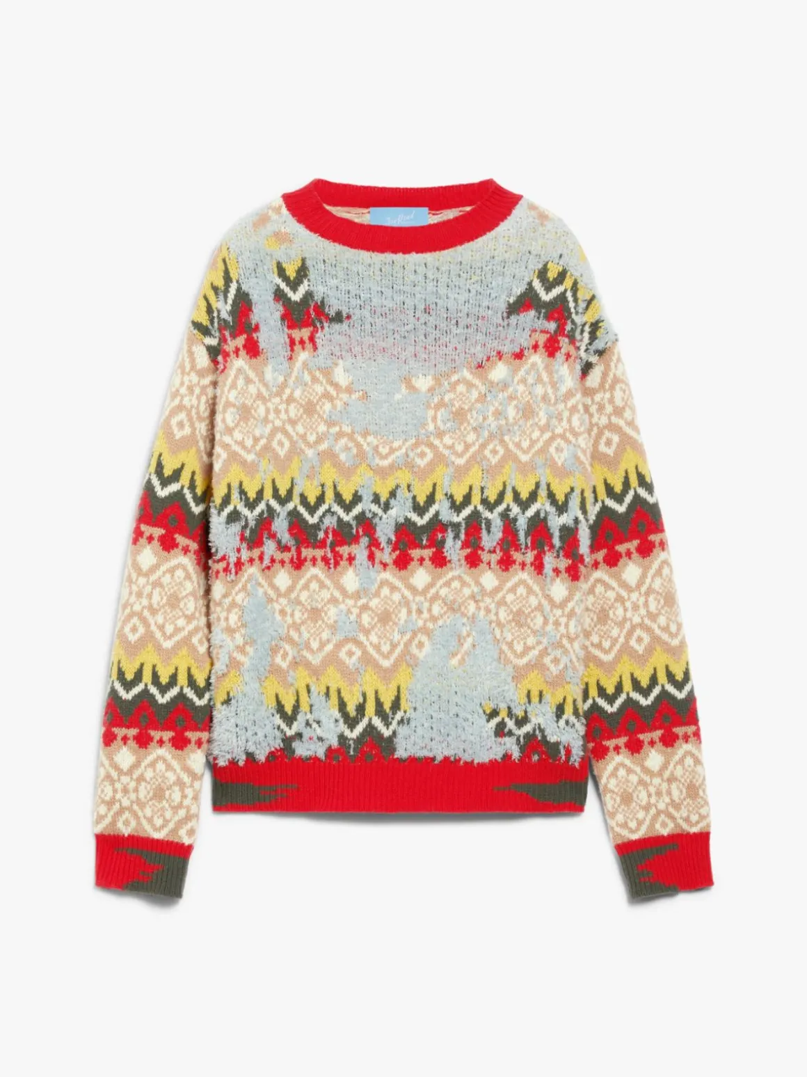 maglia_in_mista_lana_jacquard_5.webp Cheap Maglia in mista lana jacquard Maglie