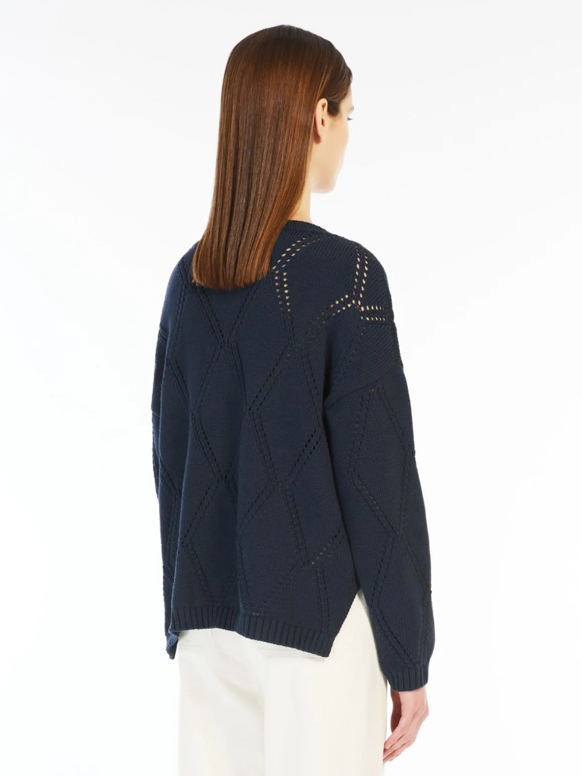 maglia_oversize_in_cotone_a_losanghe_2-1.webp Clearance Maglia oversize in cotone a losanghe Maglie