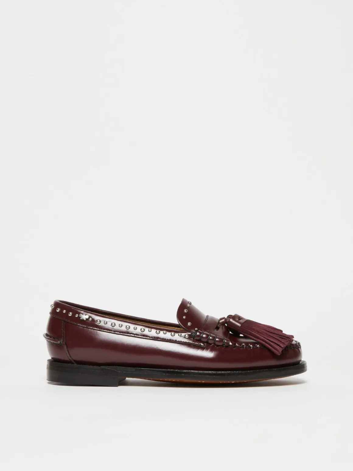 Store Mocassino in pelle con nappe Scarpe