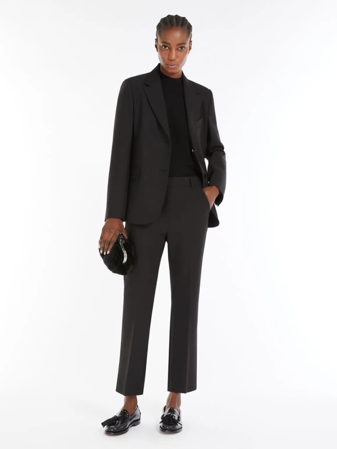 Fashion Pantalone in doppia tela di viscosa Pantaloniejeans