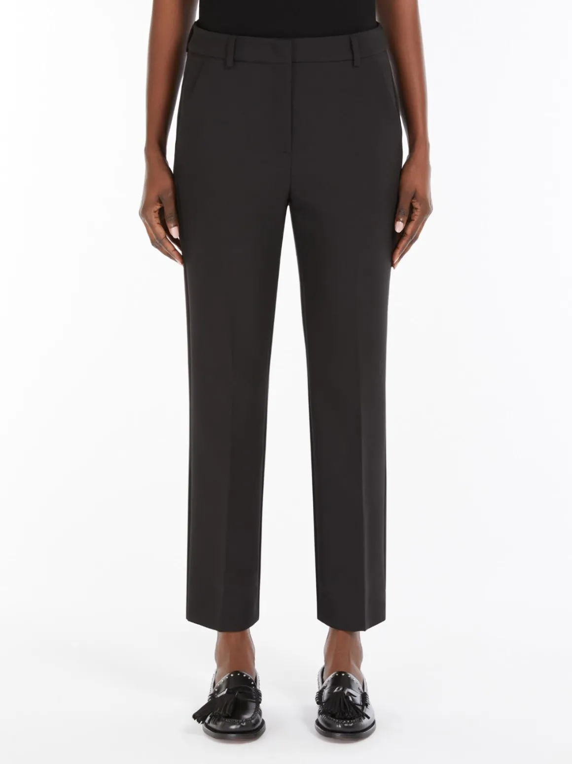 Fashion Pantalone in doppia tela di viscosa Pantaloniejeans