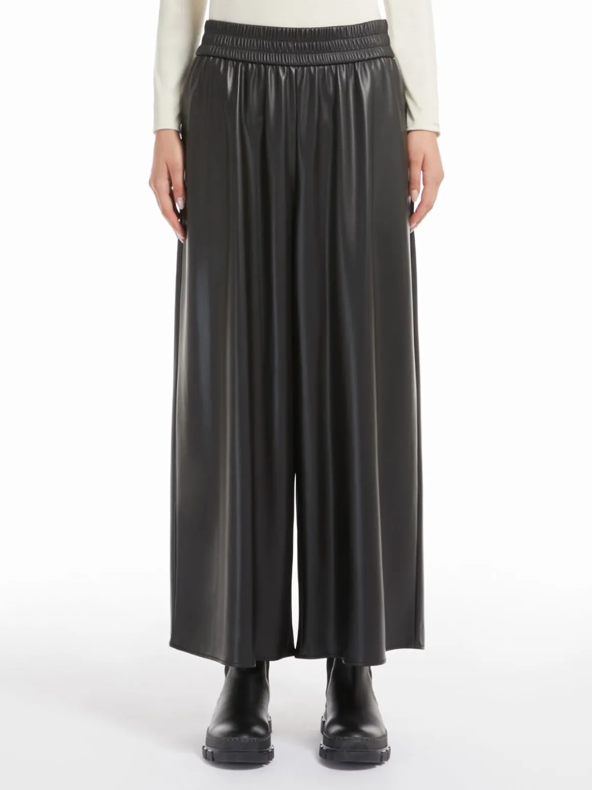 Outlet Pantalone in tessuto spalmato Pantaloniejeans