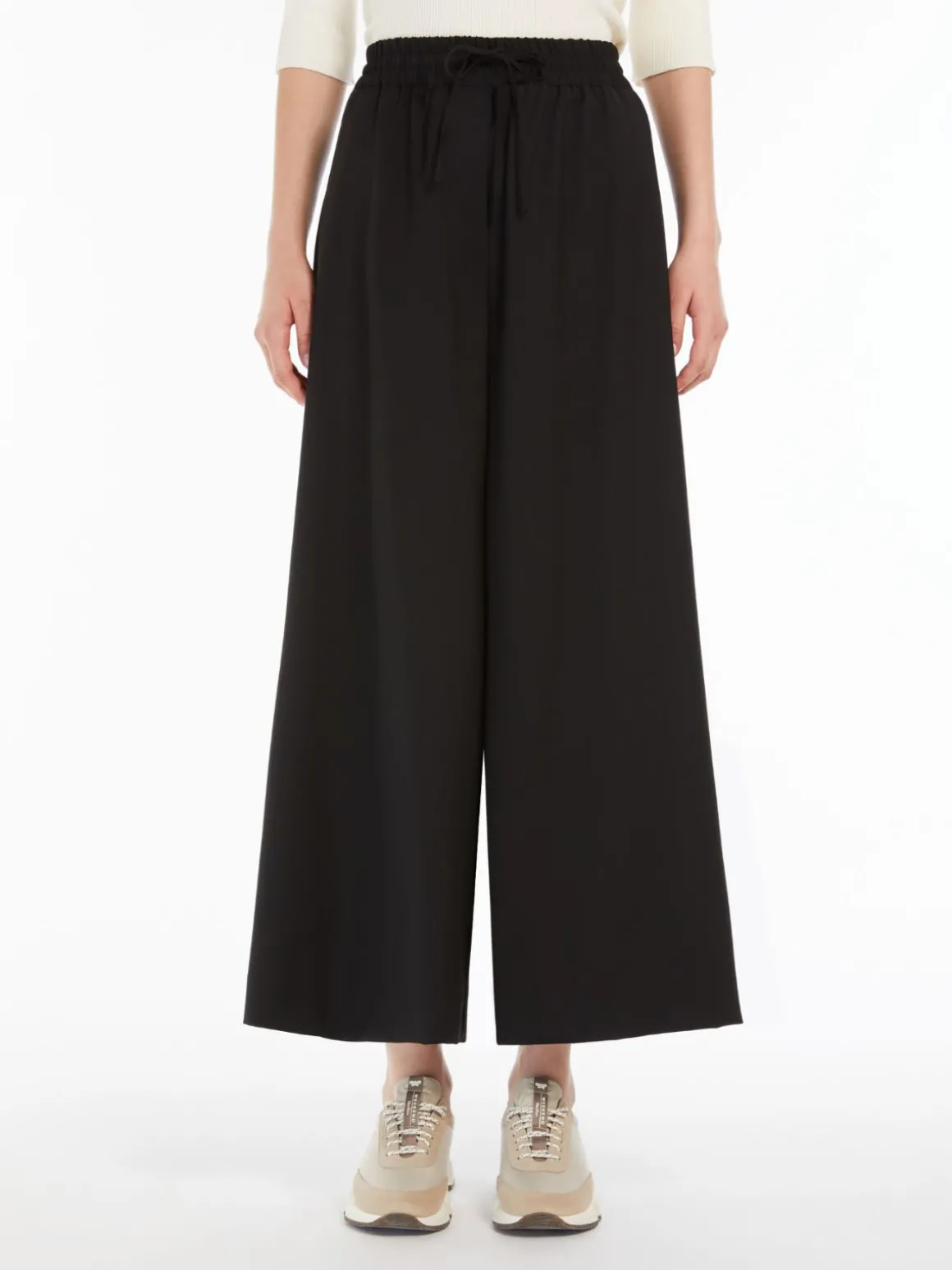 Cheap Pantalone morbidi in lana stretch Pantaloniejeans