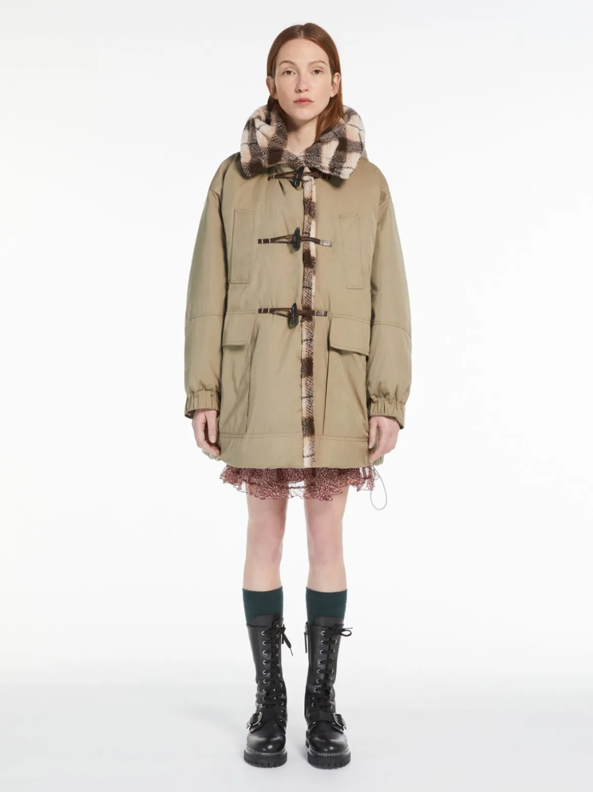 Clearance Parka in cotone antigoccia Imbottiti E Parka