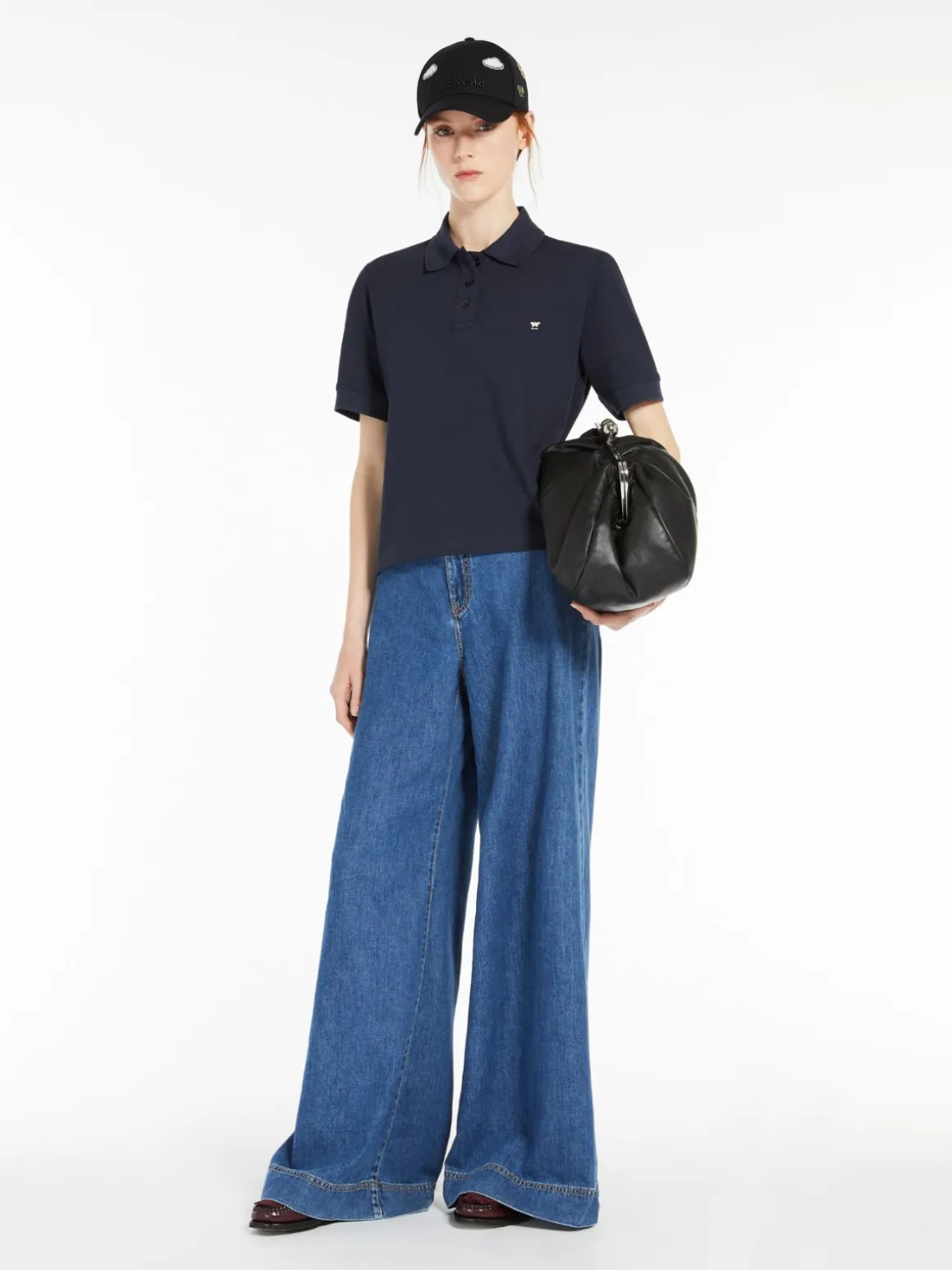 Outlet Polo in jersey di cotone T-shirt E Top