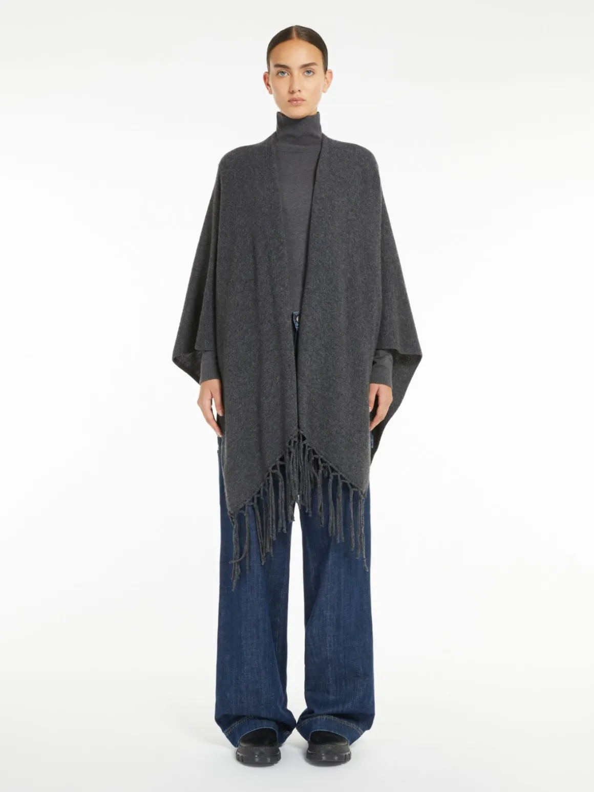 Flash Sale Poncho in pura lana Sciarpeefoulard