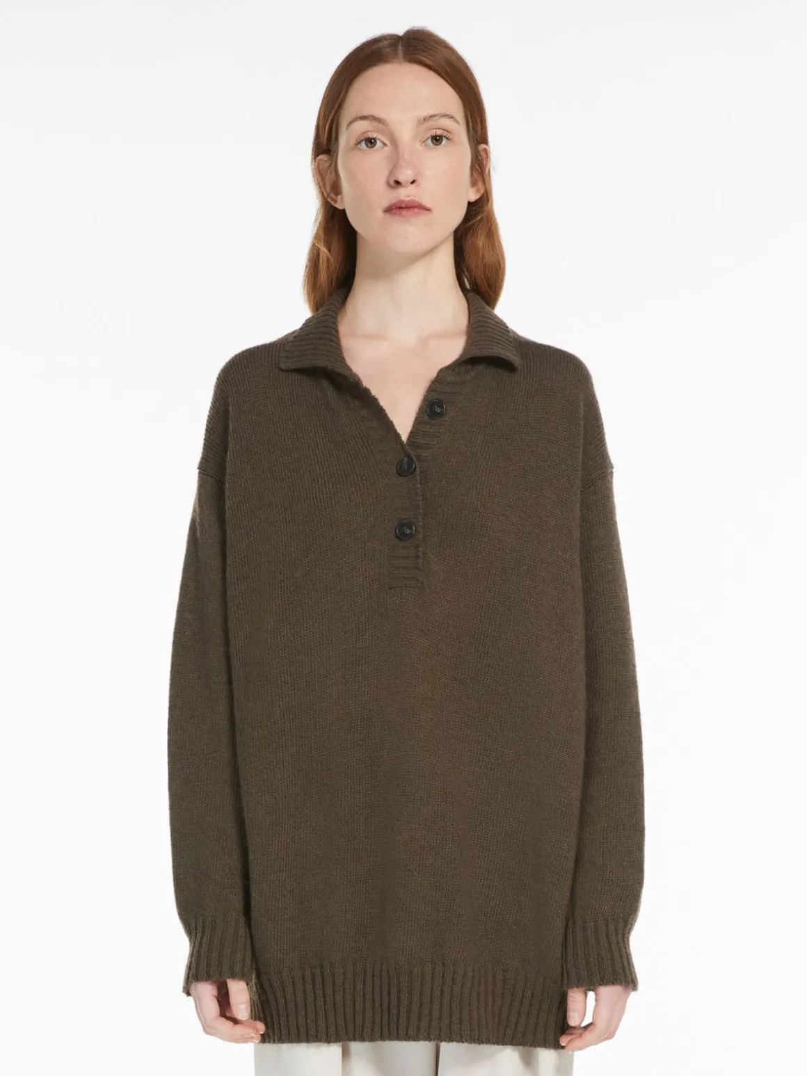 Hot Pullover oversize in misto mohair Maglie