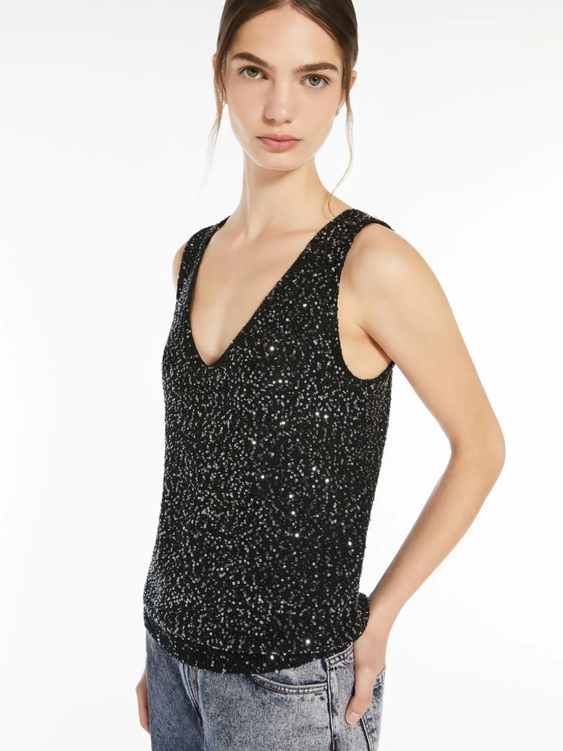 top_in_filato_di_paillette_3.webp Best Top in filato di paillette Maglie