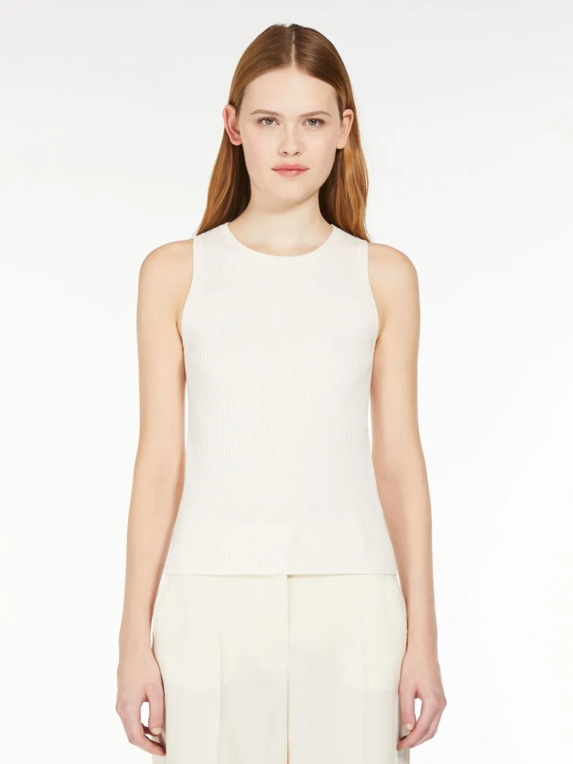 Sale Top in viscosa a coste Completie Tailleur | Maglie